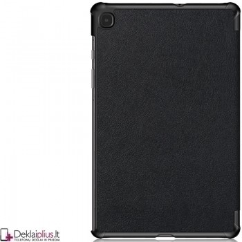 Dirbtinės odos atverčiamas dėklas planšetei - juodas (Samsung Tab S6 Lite 10.4 (P610/P615)-S6 Lite 2022 (P613/P619)
